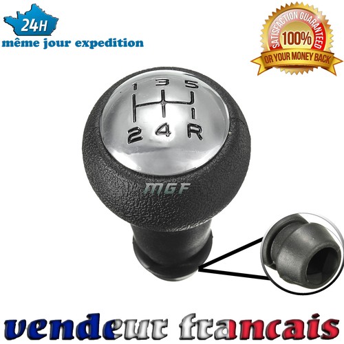 Pommeau levier vitesse chrome - levier,